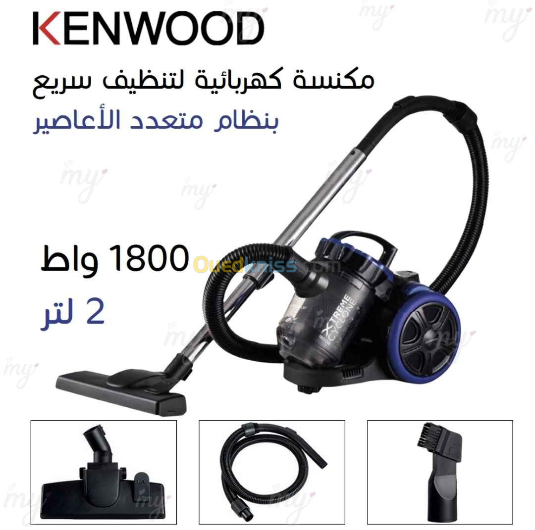 Aspirateur Kenwood sans sac 1800w 