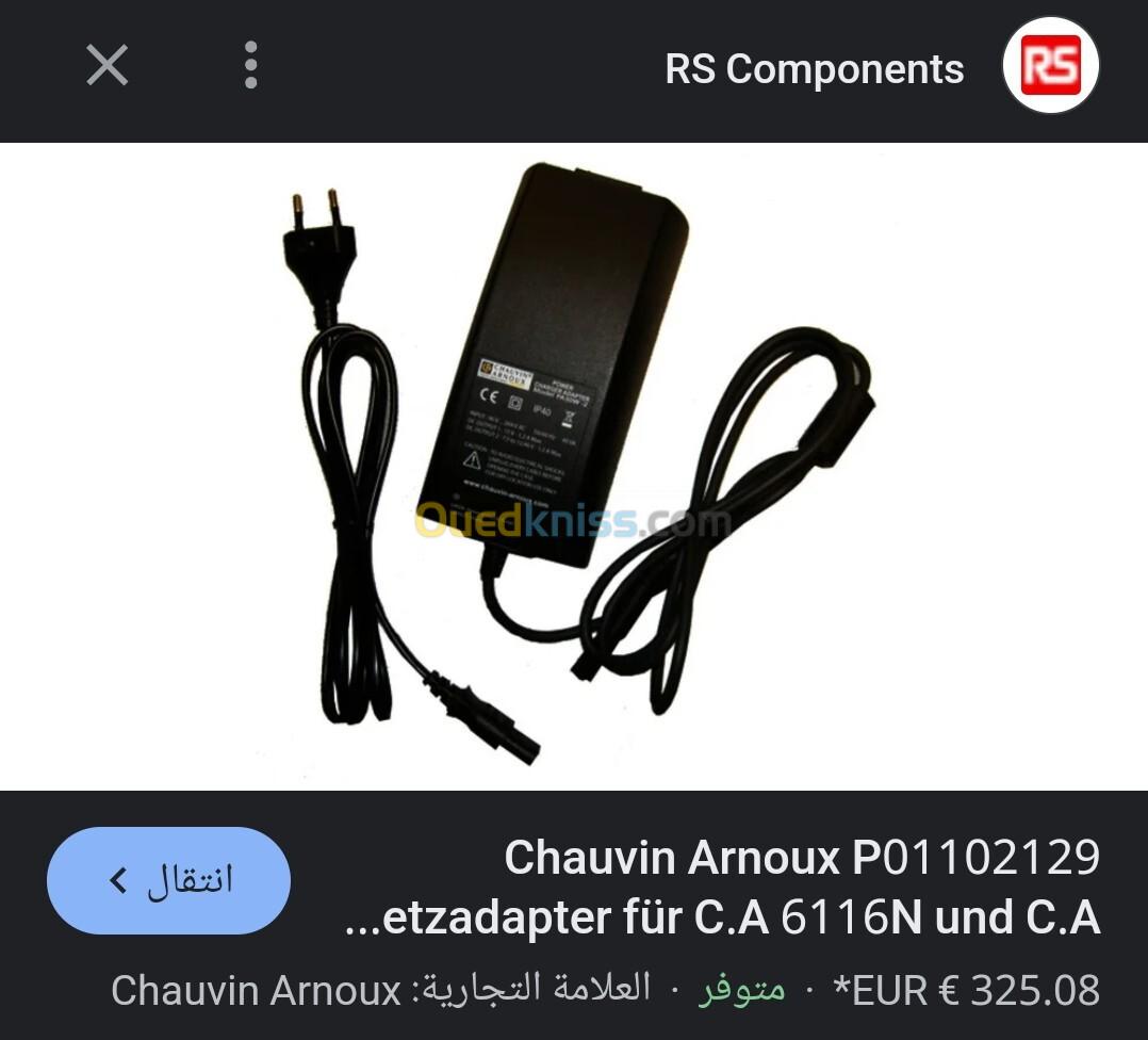 CHAUVIN ARNOUX  ALIMENTATION chrargeur