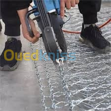 Agrafeuse pneumatique à gabion Asc 50t