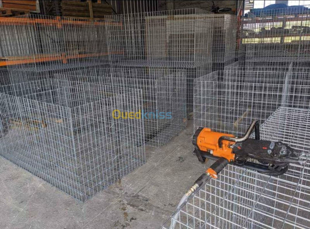 Agrafeuse pneumatique à gabion Asc 50t