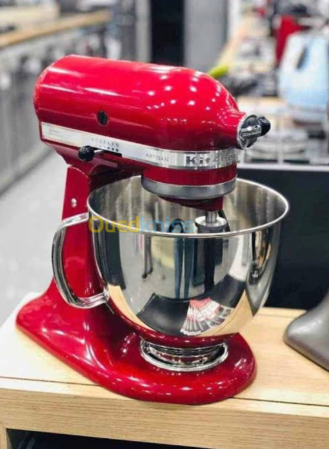 Pétrin kitchenaid rouge