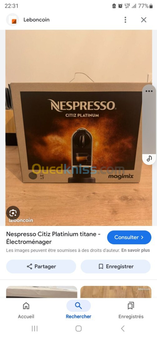 Machine à café nespresso essenza mini