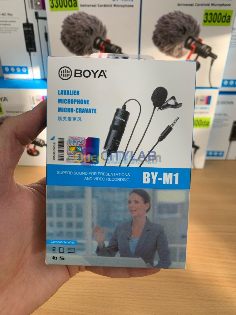 Microphone Levalier / Cravate BOYA BY-M1