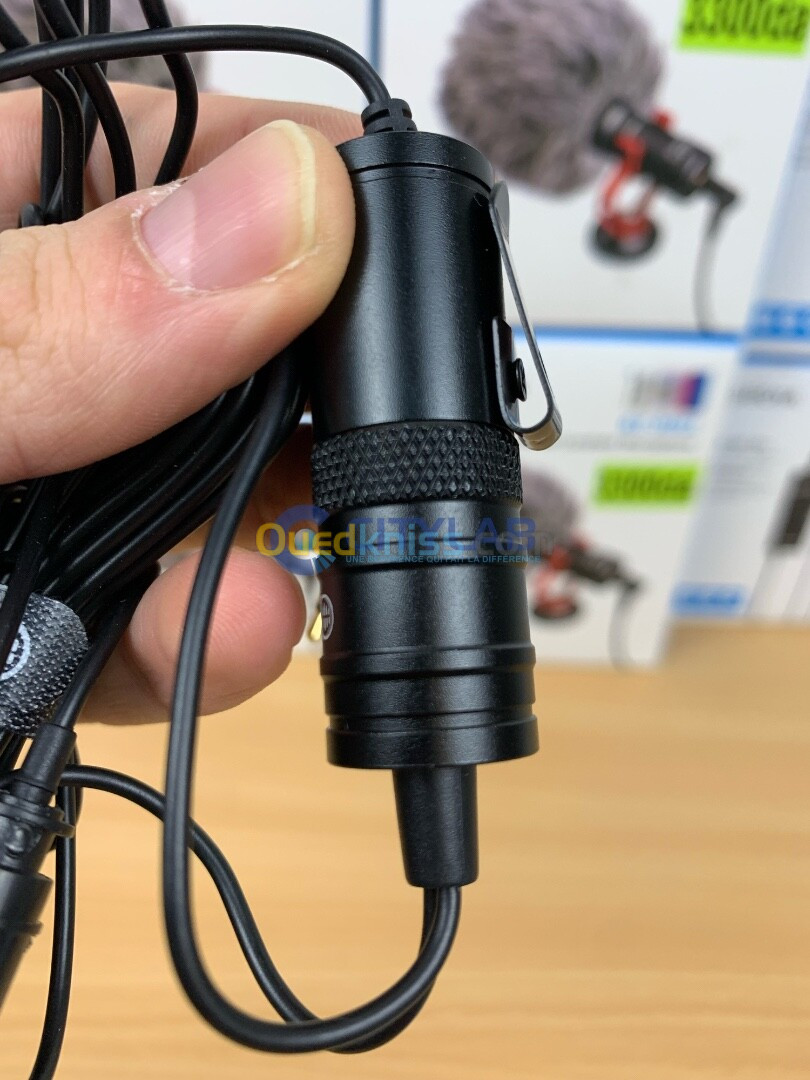 MicroPhone Levalier / Cravate BOYA BY-M1DM (DOUBLE)