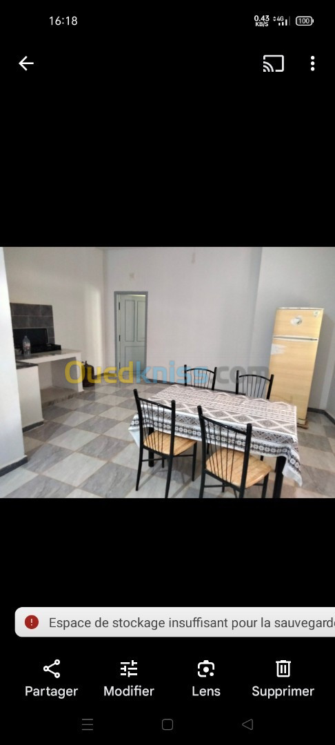 Vente Appartement F14 Mostaganem Sayada