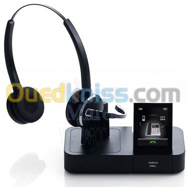  Jabra 9460-29-707-101 Pro 9460 DUO EMEA Casque sans fil Noir