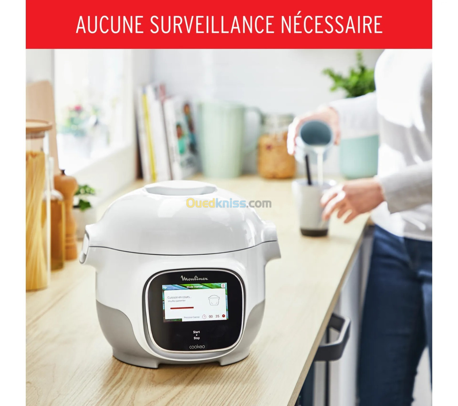 MOULINEX COOKEO TOUCH MINI WIFI MULTICUISEUR INTELLIGENT 3L CE922110