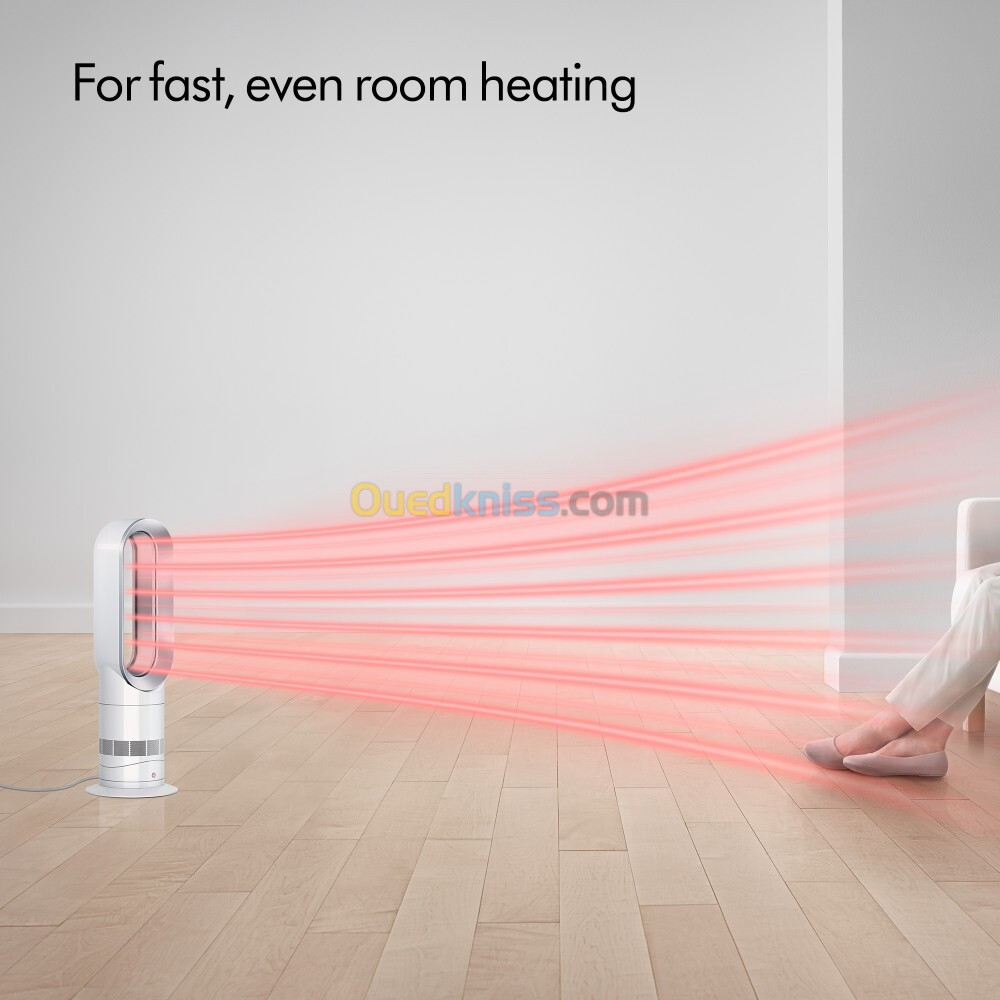 Dyson Ventilateur 2EN1 : Hot + Cool AM09 Ventilateur Chauffage avec telecommande