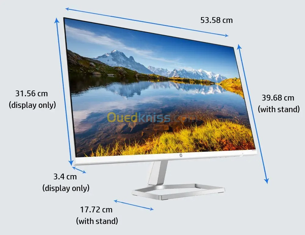 HP M24fwa Écran / MONITEUR 23.8" FHD IPS (HDMI/VGA, 1920 x 1080,16:9, 5ms, AMD Free-SYNC)