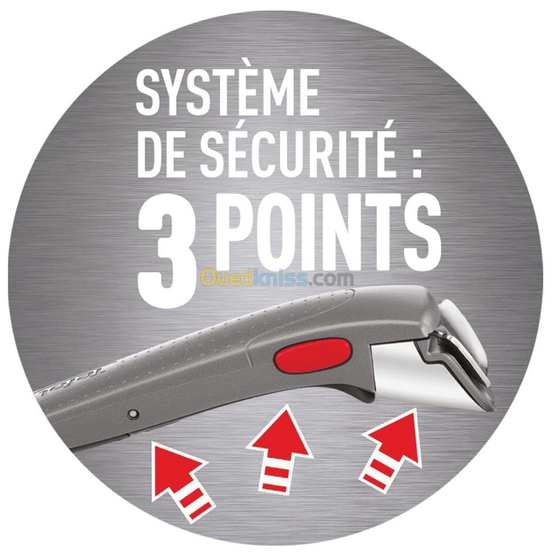 Poignée Tefal Ingenio Verrouillage sécurité 3 points Expertise L9863702/L9863372-GRISE OU NOIR 