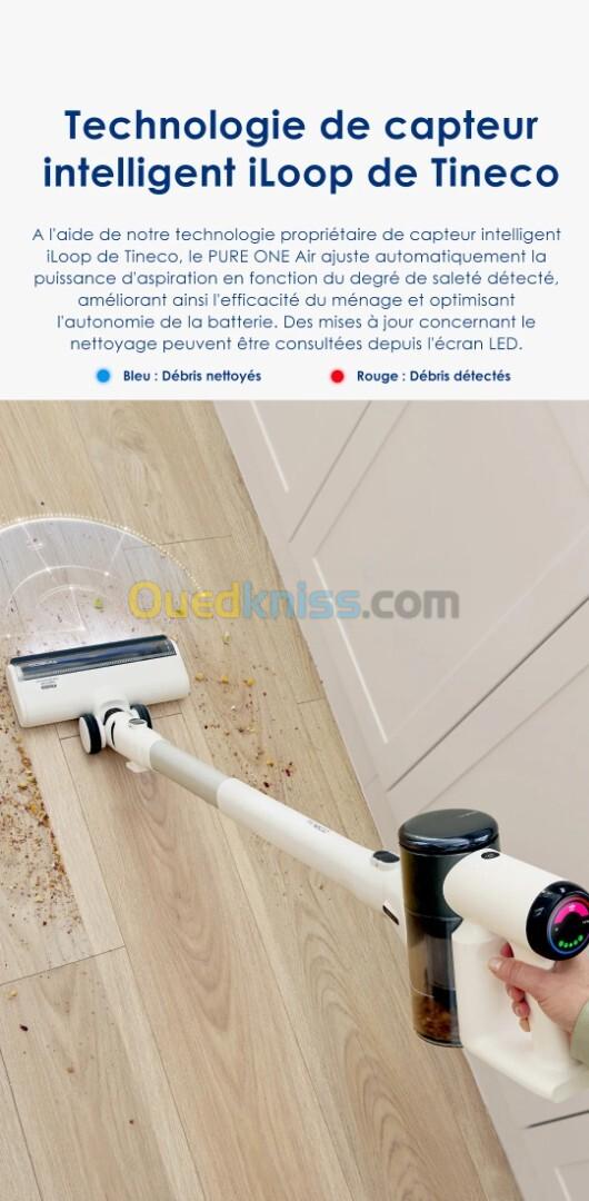 TINECO PURE ONE AIR PRO ASPIRATEUR BALAI SANS FIL INTELLIGENT - 30min autonomie - 230w