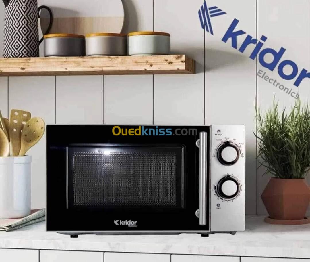 micro-ondes kridor 20l NOIR OU GRIS 1200W