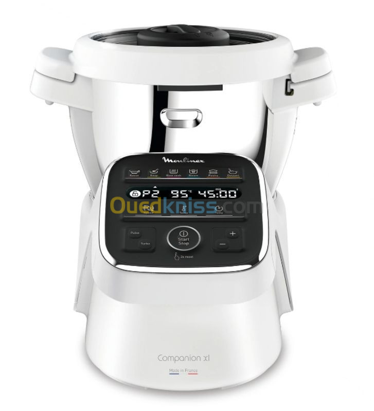 Robot de cuisine MOULINEX COMPANION XL HF80DB10-4,5L-12 programmes - 1550W