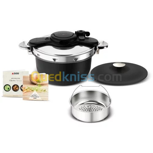  Seb Clipso Tempo 3-in-1 Cocotte-minute- 6l , Faitout, Cocotte a four P4810700