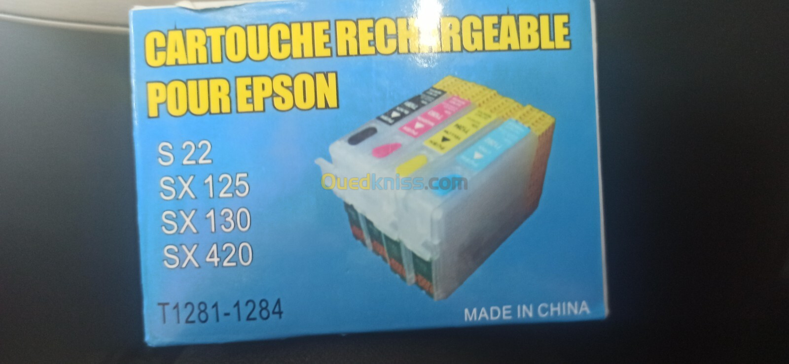 cartouche rechargeable brother lc123xl/lc123xxl/lc3217xl epson:t1281-1284 