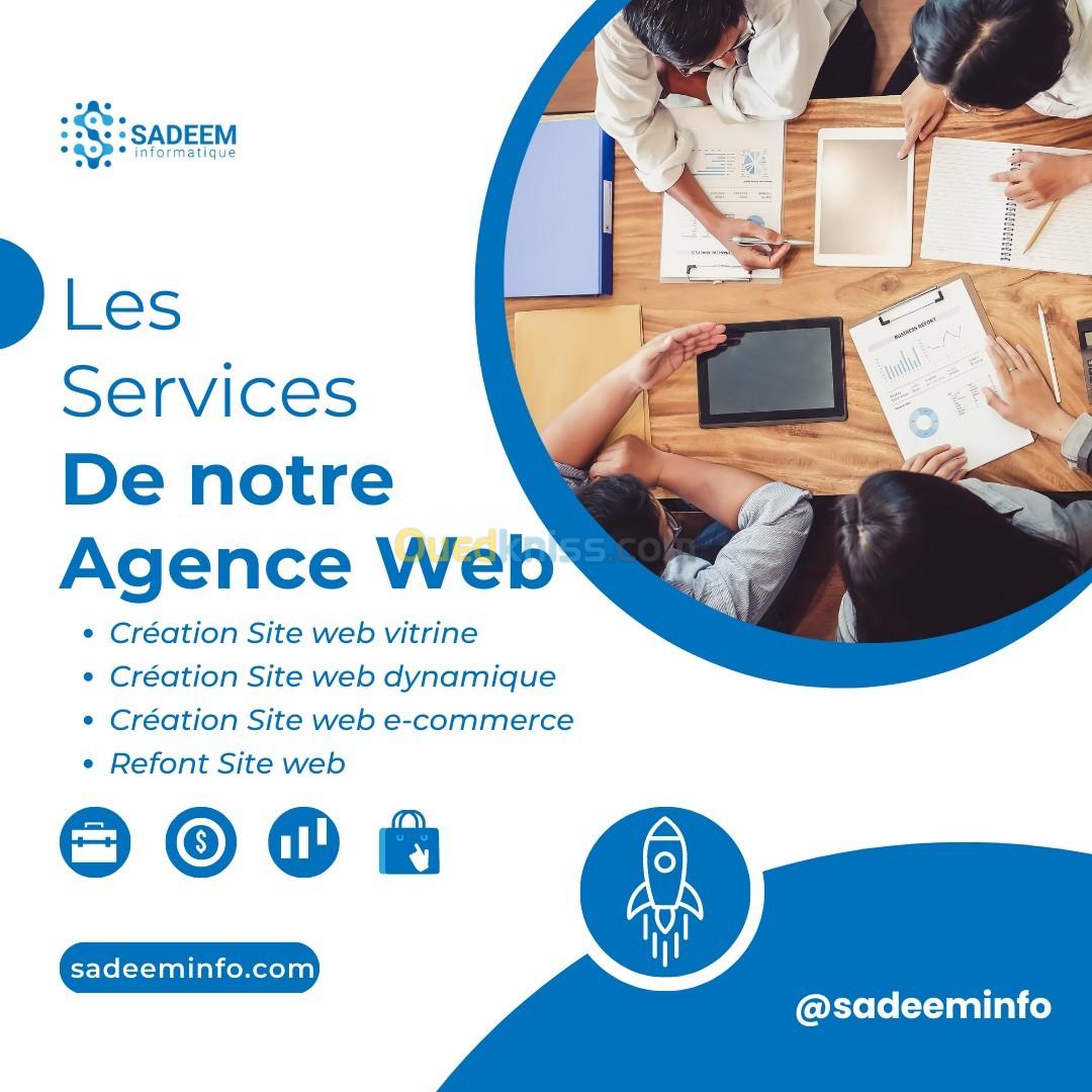 Création d'applications web et mobile  pour les professionnels en Algérie 