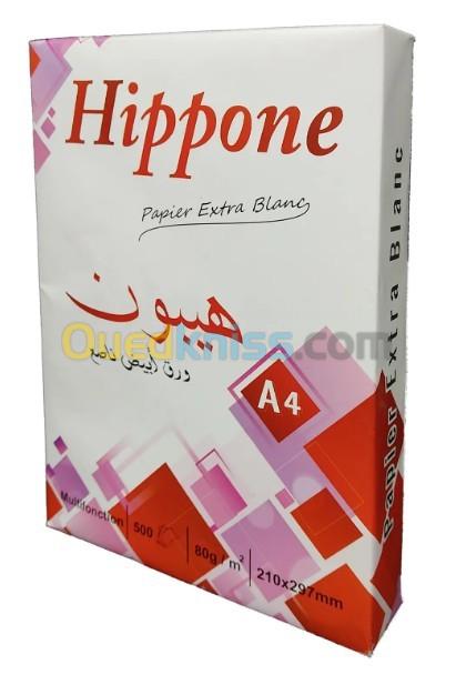 Rame De Papier A4 80GR HIPPONE ROUGE 