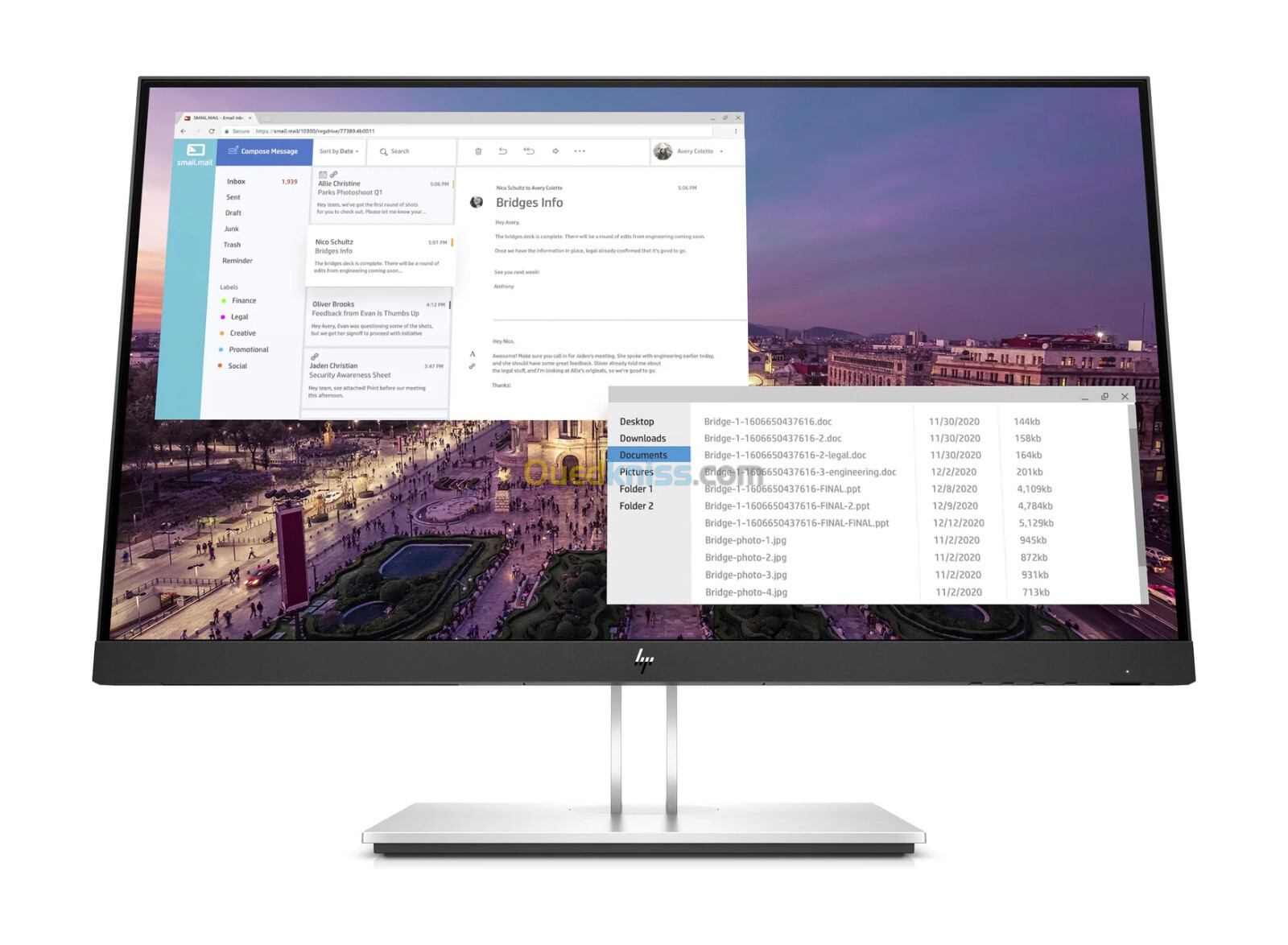 Écrans HP E-Series E23 G4 - 23" Full HD