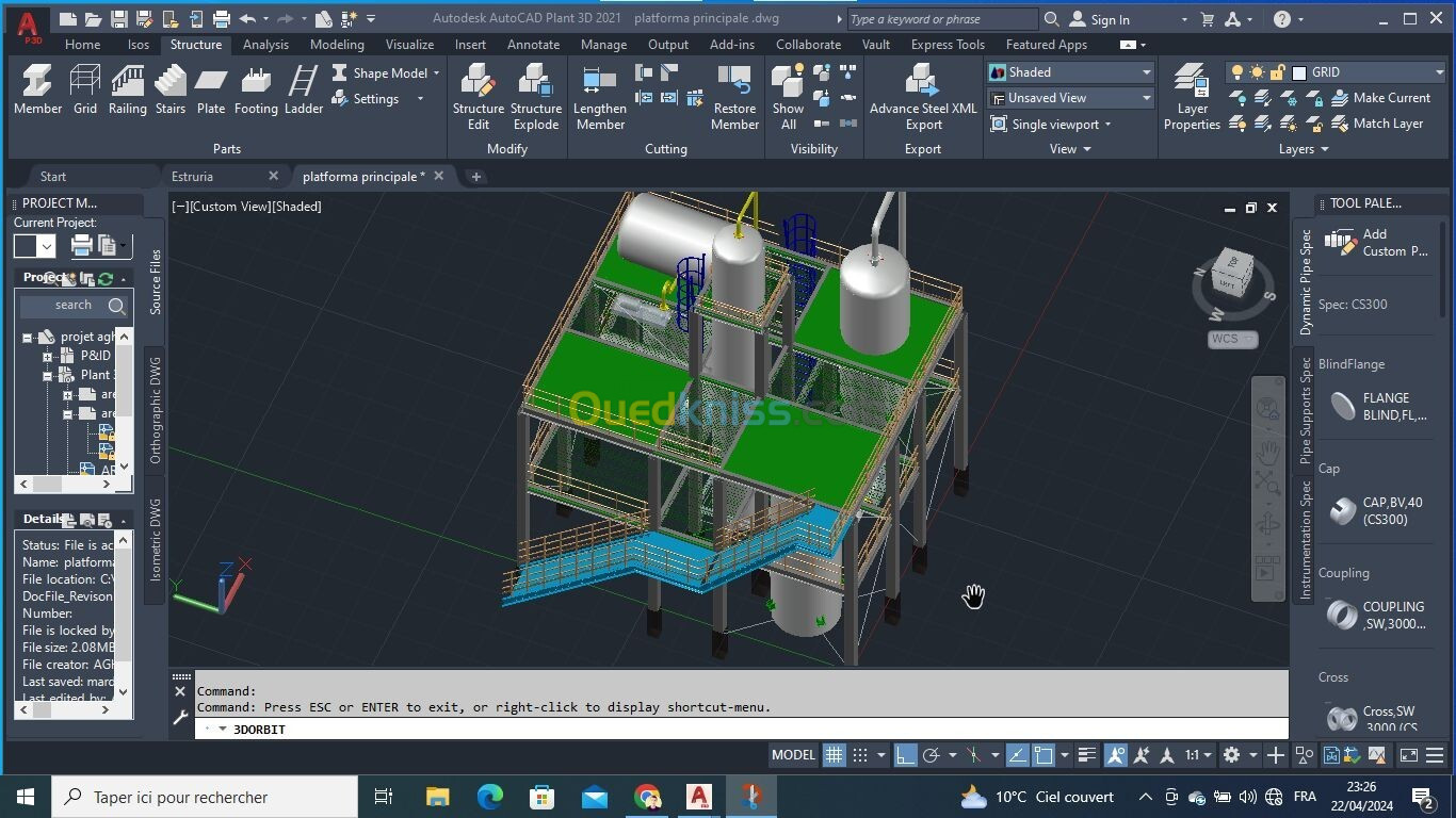 freelance  conception mécanique  ( solidworks , autocad 3 plant )