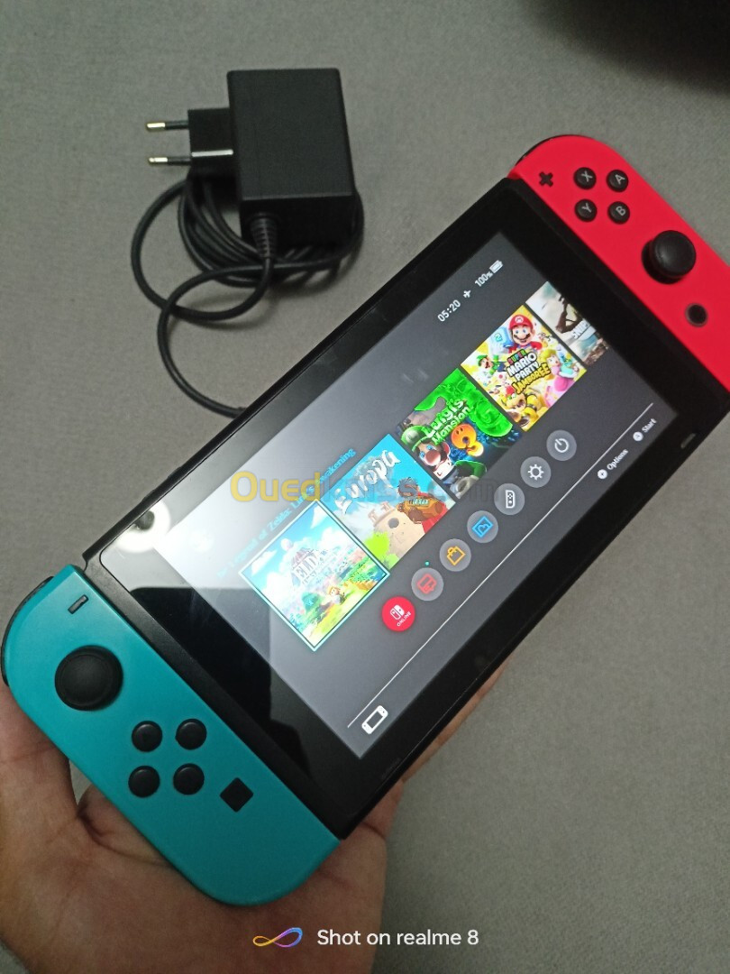 Nintendo switch flache 