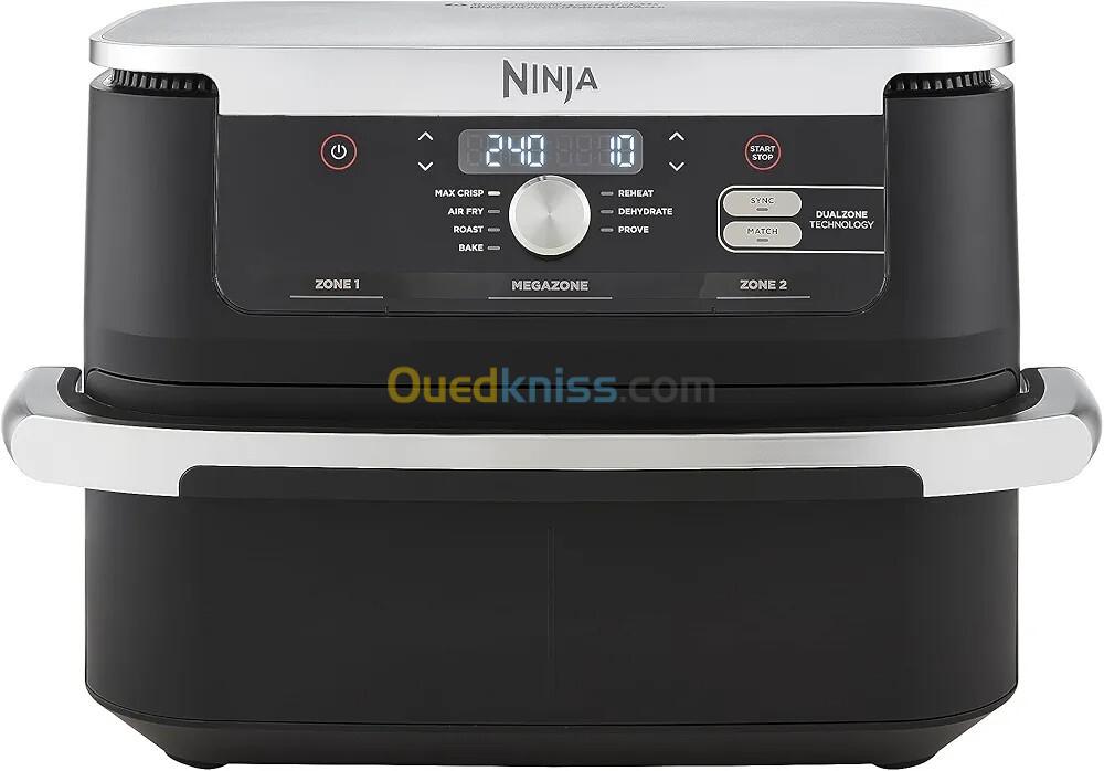 NINJA Foodi FlexDrawer Air Fryer, Dual Zone Avec  Tiroir de 10.4 L,7-en-1,Sans Huilee