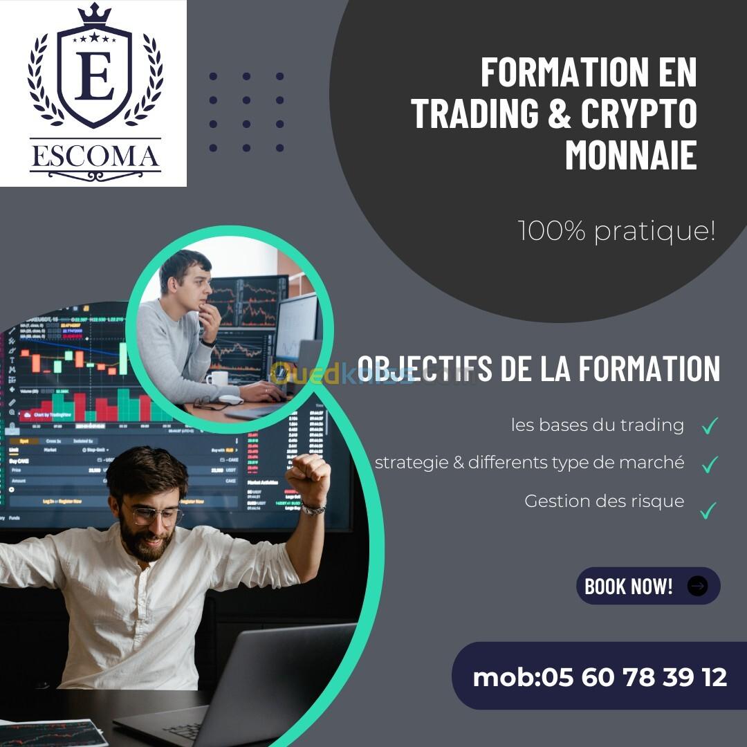 Formation Trading & Crypto Monnaie