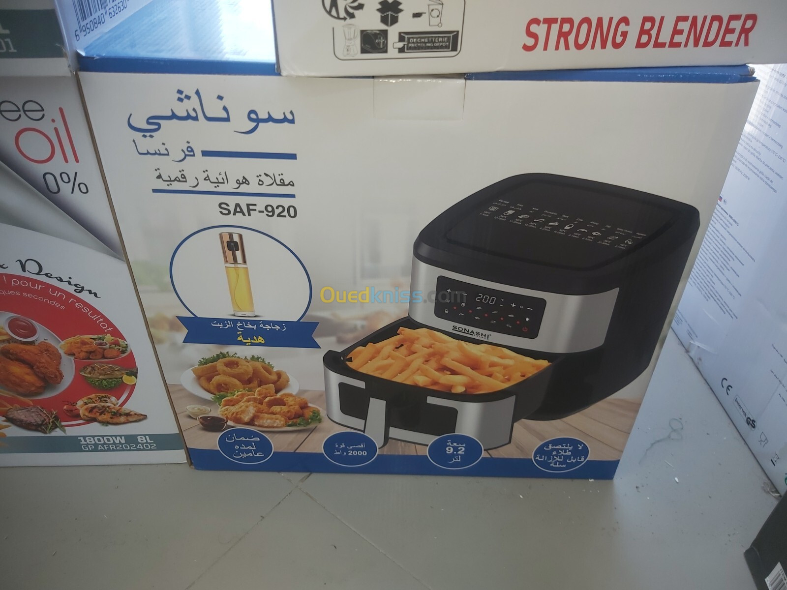 Friteuse sonashi saf-920