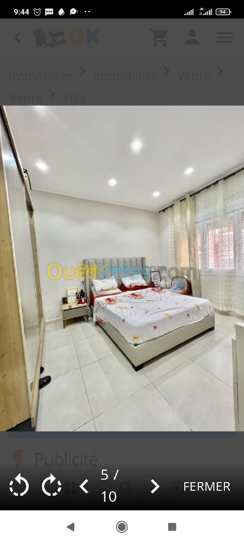 Vente Villa Boumerdès Ouled hedadj