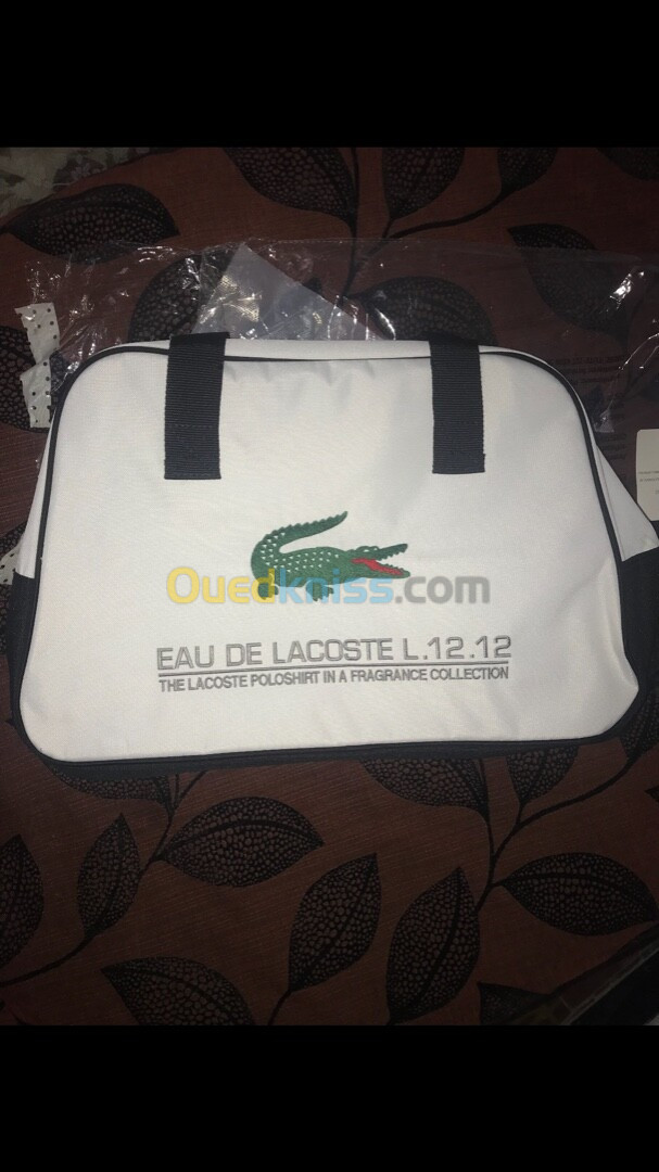 Cabas Lacoste original blanc 