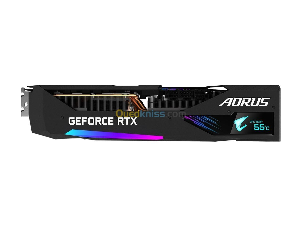 CARTE GRAPHIQUE AORUS NVIDIA GeForce RTX 3070 Ti 8GB RGB NEUF