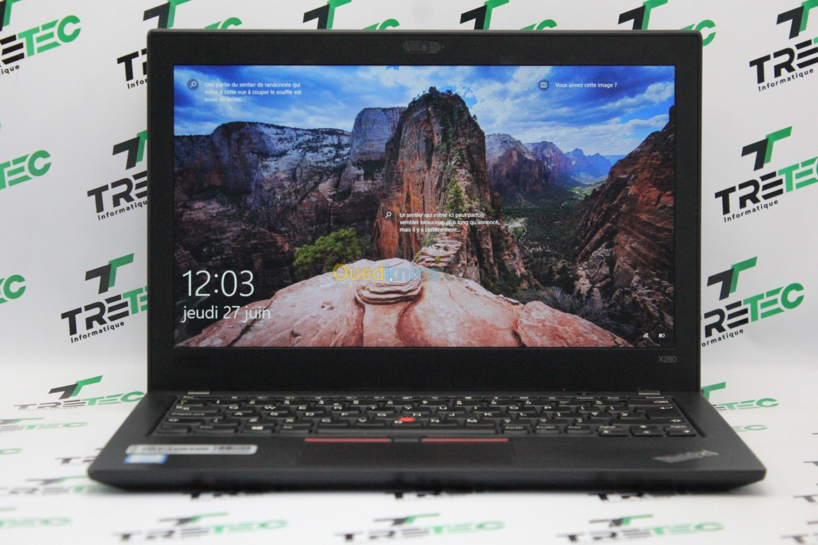 LENOVO THINKPAD X280 I5 8th 8GB 256GB SSD FHD 12" 