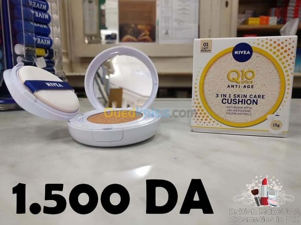 NIVEA 3 in 1 Skin Care Cushion Q10 Plus Anti-age - 01 Light-medium - 15 g