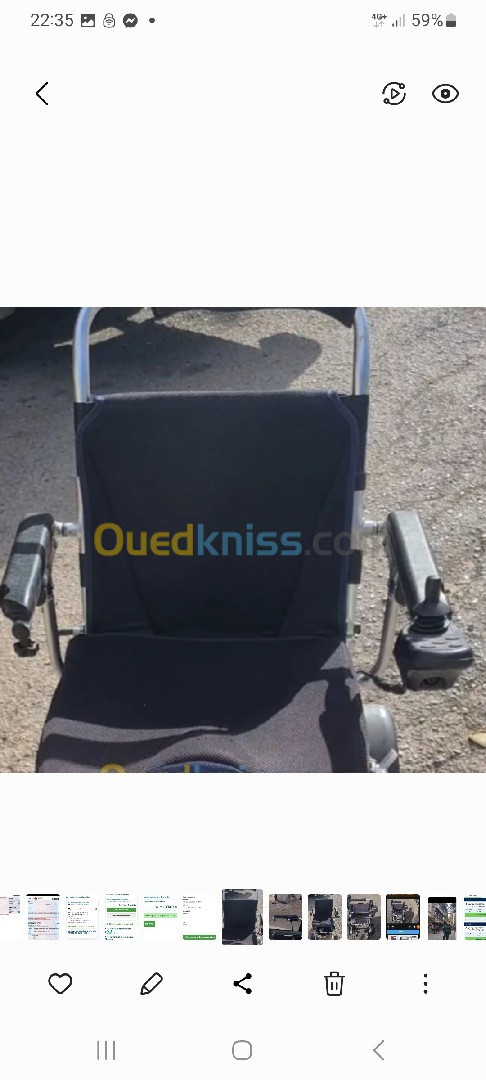 Fauteuil roulant electrique adulte