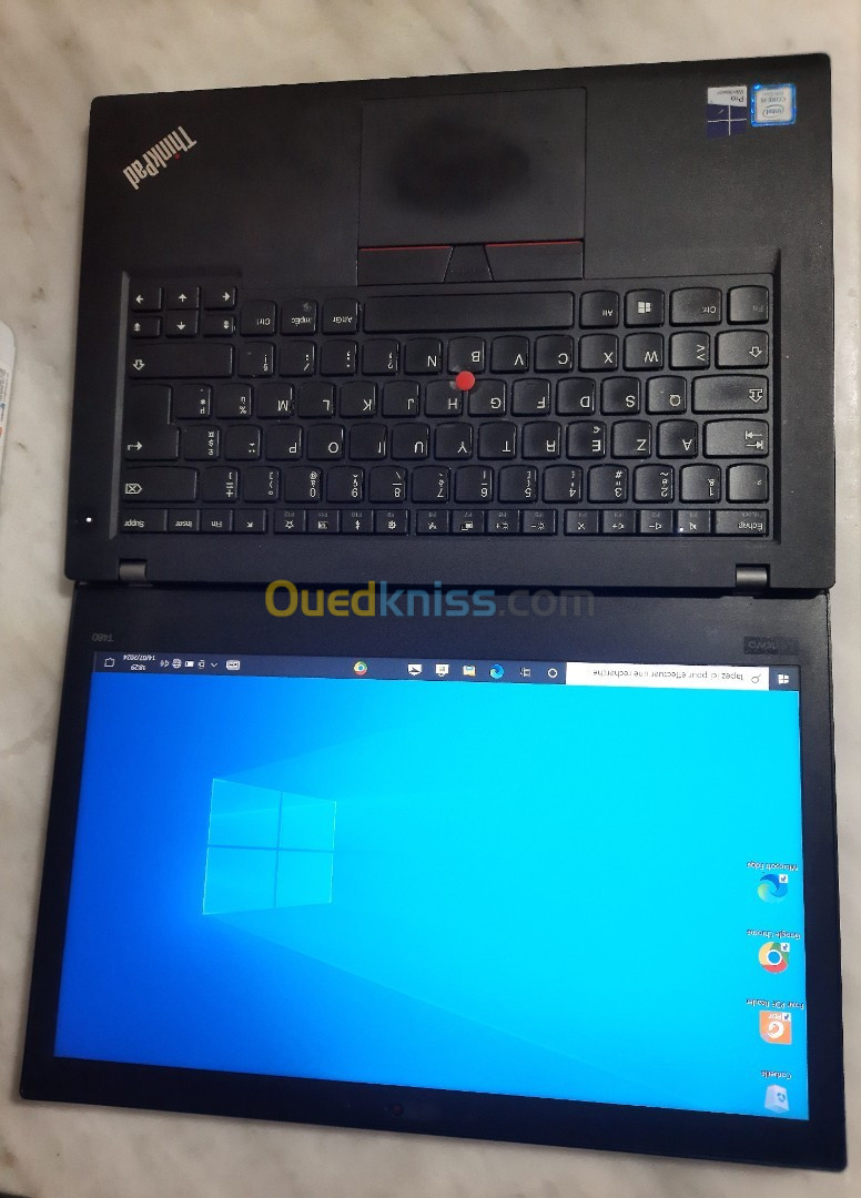 LAPTOP LENOVO THINKPAD T480 I5-8250U 8EME 512 HDD 8GB RAM 14" Full HD