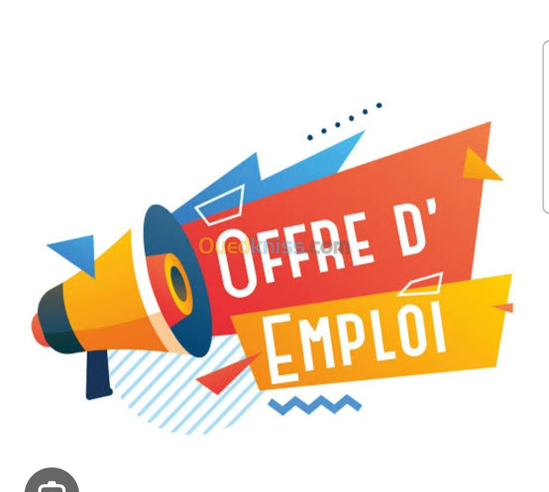 Opportunité d'emploi 