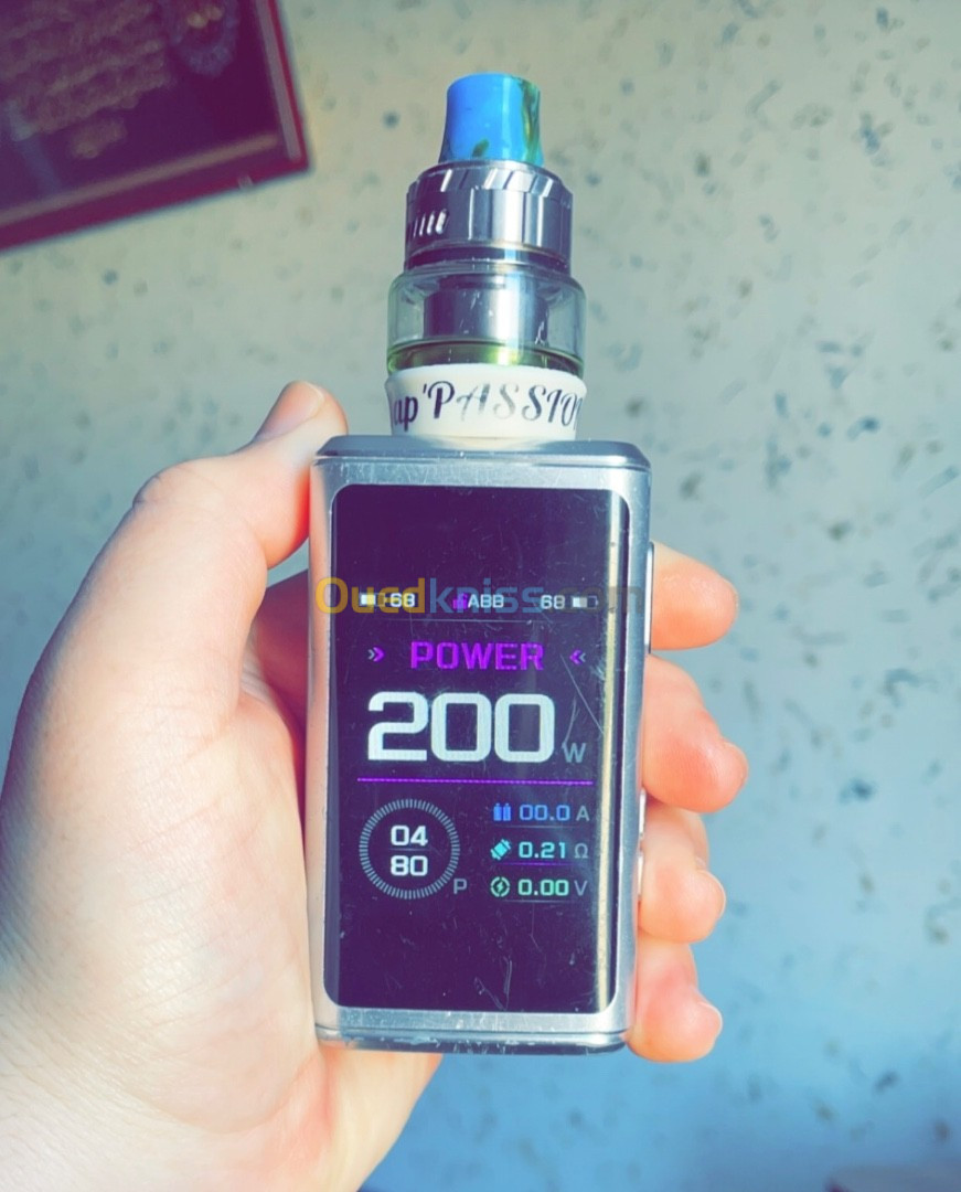 Vape Geek vape Z200 automiseur cotonage blaze rta 