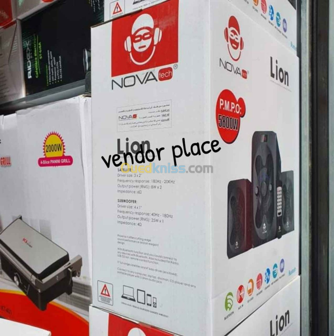 Haut parleur NOVA 5800w Lion