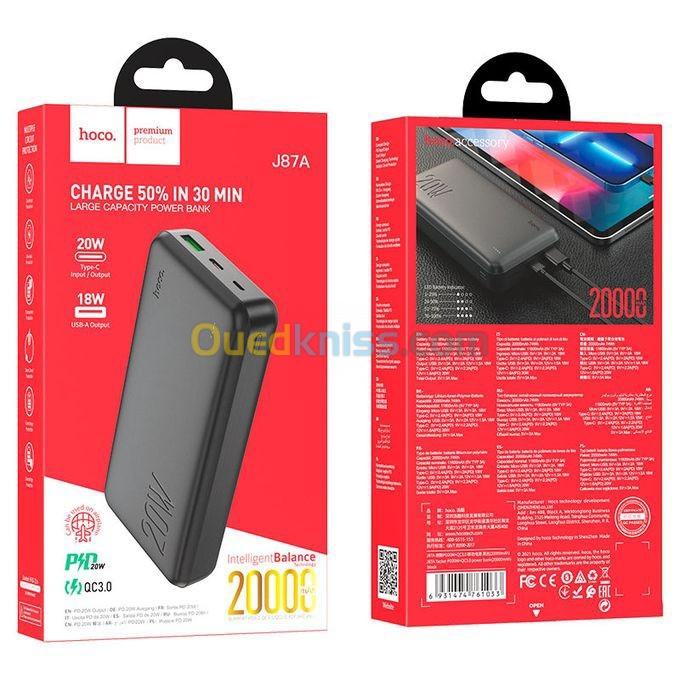 HOCO POWERBANK J87A 20000Mah