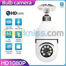 Propos CAMERA SURVEILLANCE WIFI LAMPE AMPOULE FULL HD 360 DEGREE