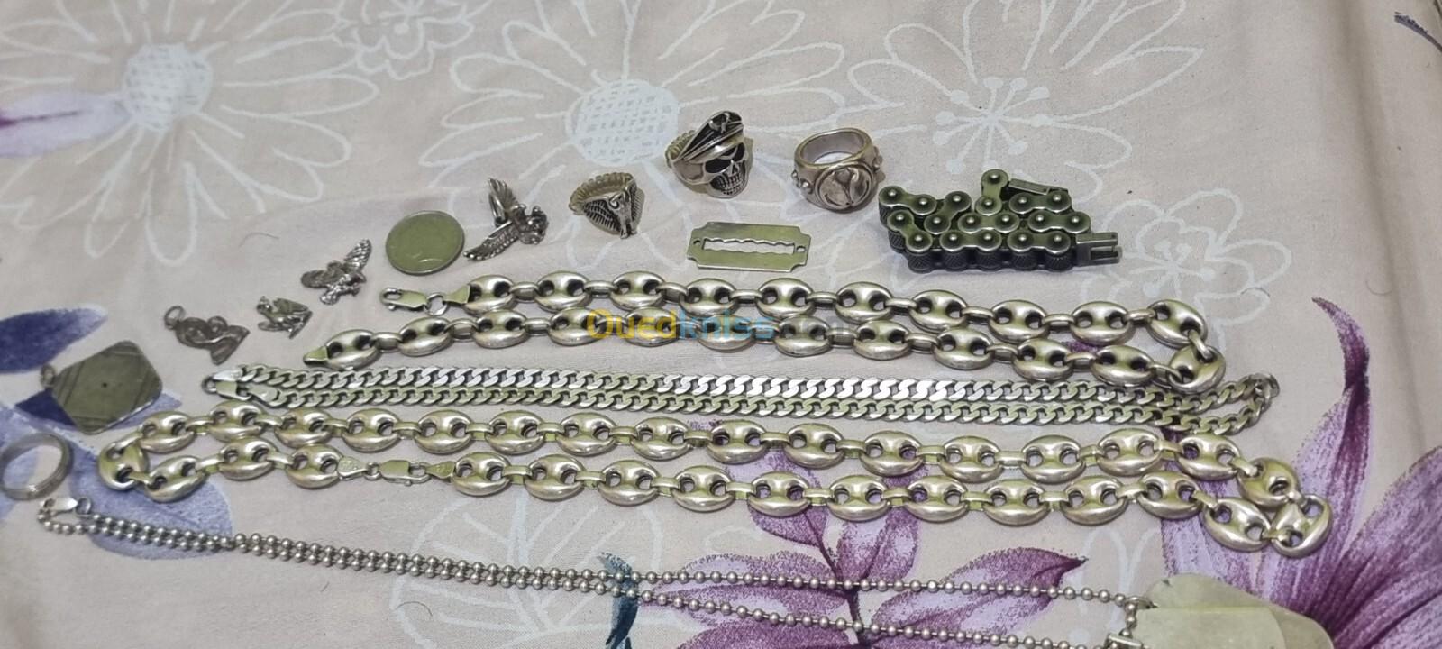 Bijoux pure argent italy très rare. Feda hora italya 