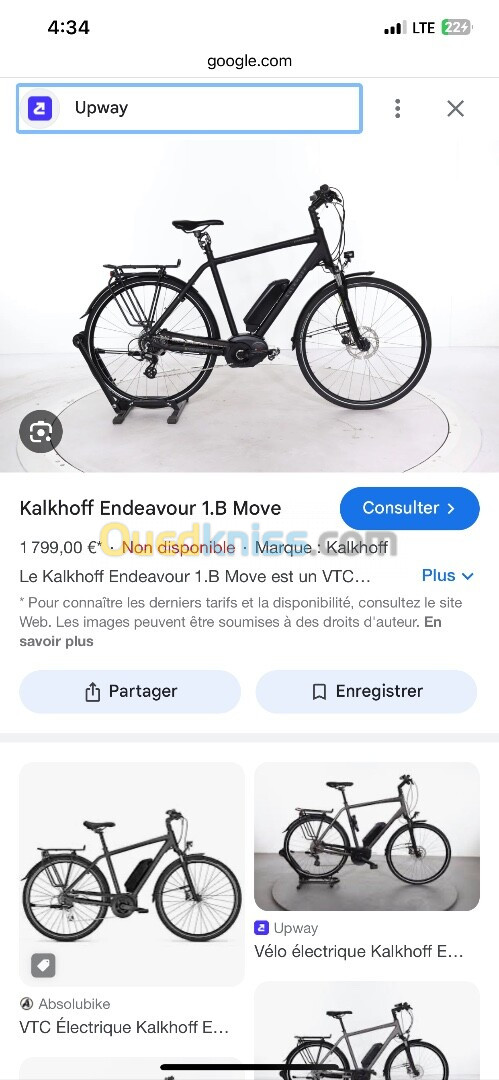 Bosch vélo électrique Bosch endeavour comme neuf 2023