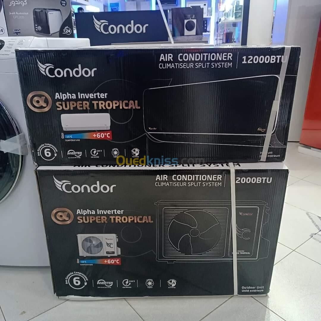 Climatiseur CONDOR 12000btu super tropical inverter 