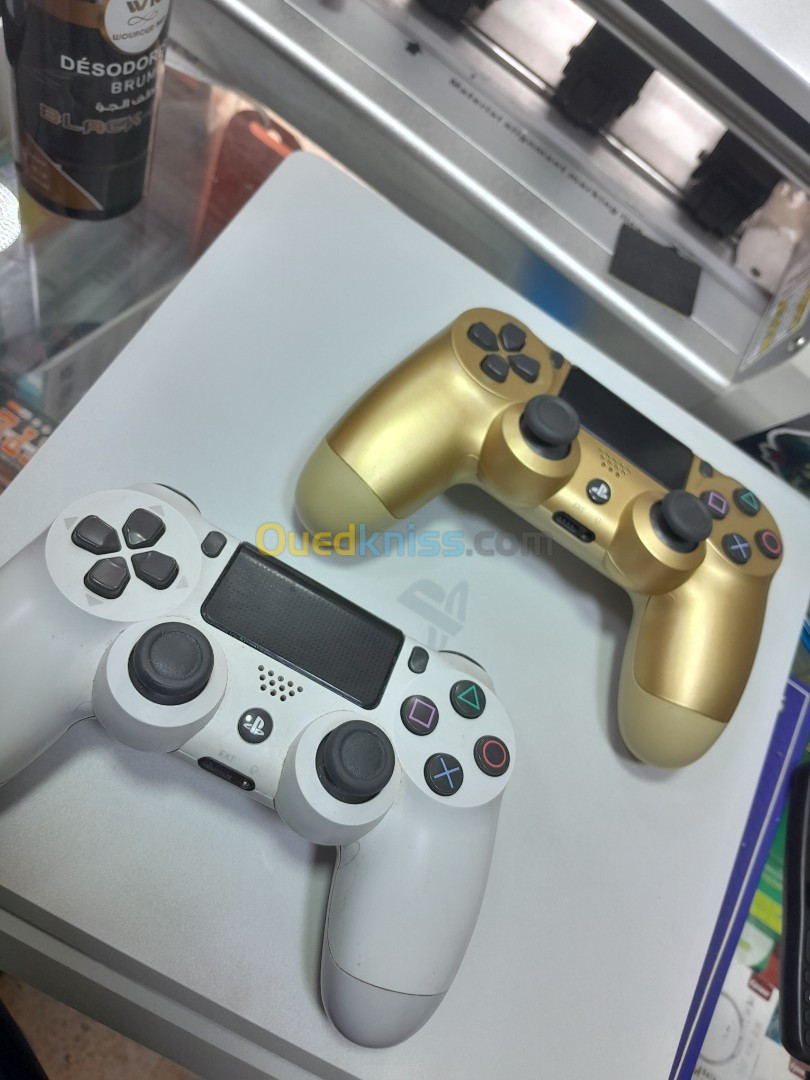 Plastation ps4 flashé 2 manette 