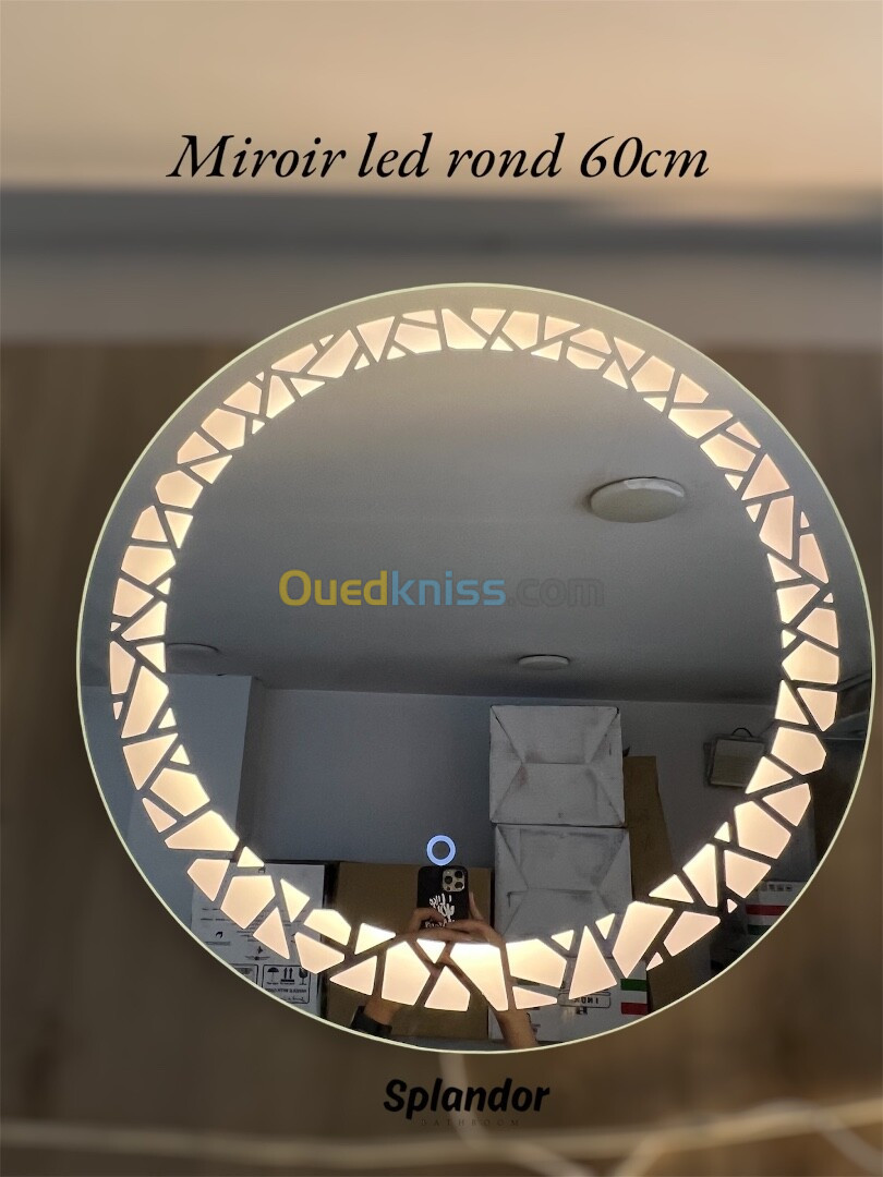 Miroir led | maquillage 