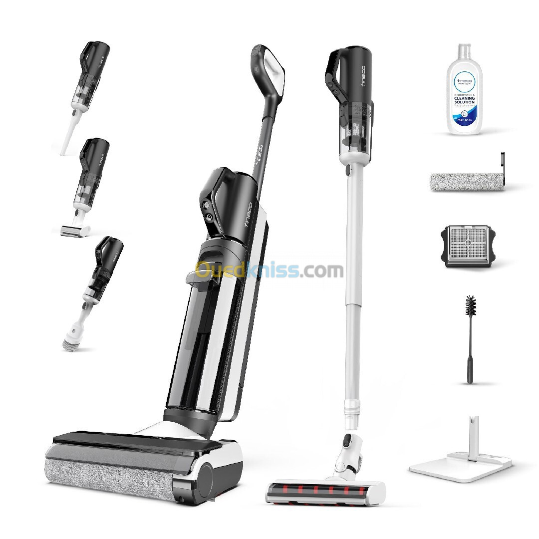 Tineco FLOOR ONE S5 COMBO POWER KIT aspirateur laveur intelligent sec et humide