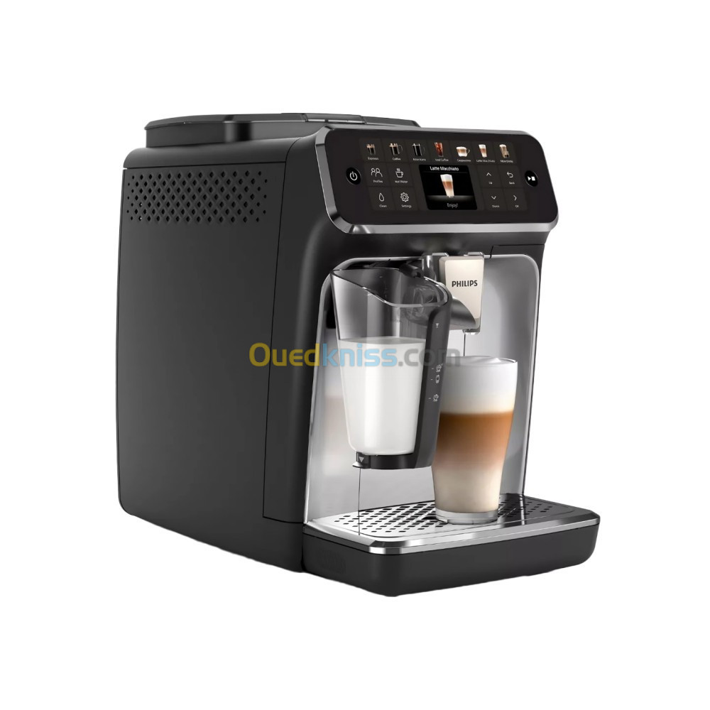  Machines à café PHILIPS  SERIE 4400 EP4446/70  LATTEGO SILENTBREW