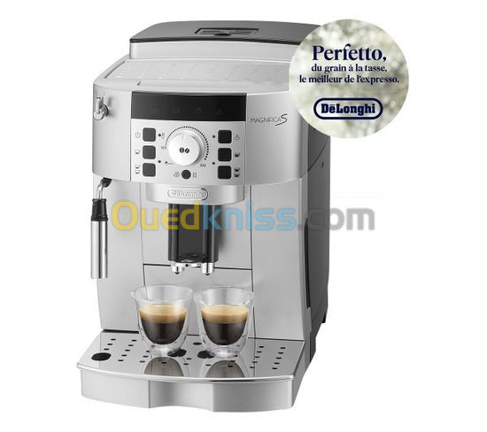  Machines a café DELONGHI Magnifica S ECAM 22 140 SB gris 