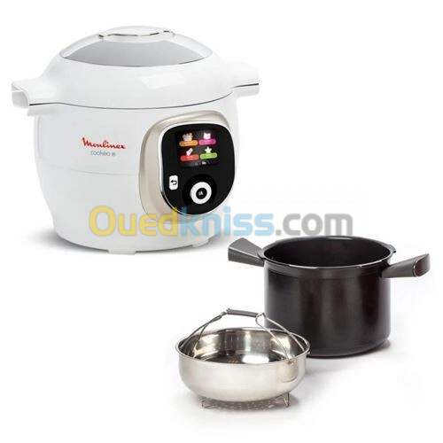 Cookeo MOULINEX 180 recettes CE85BA10 blanc