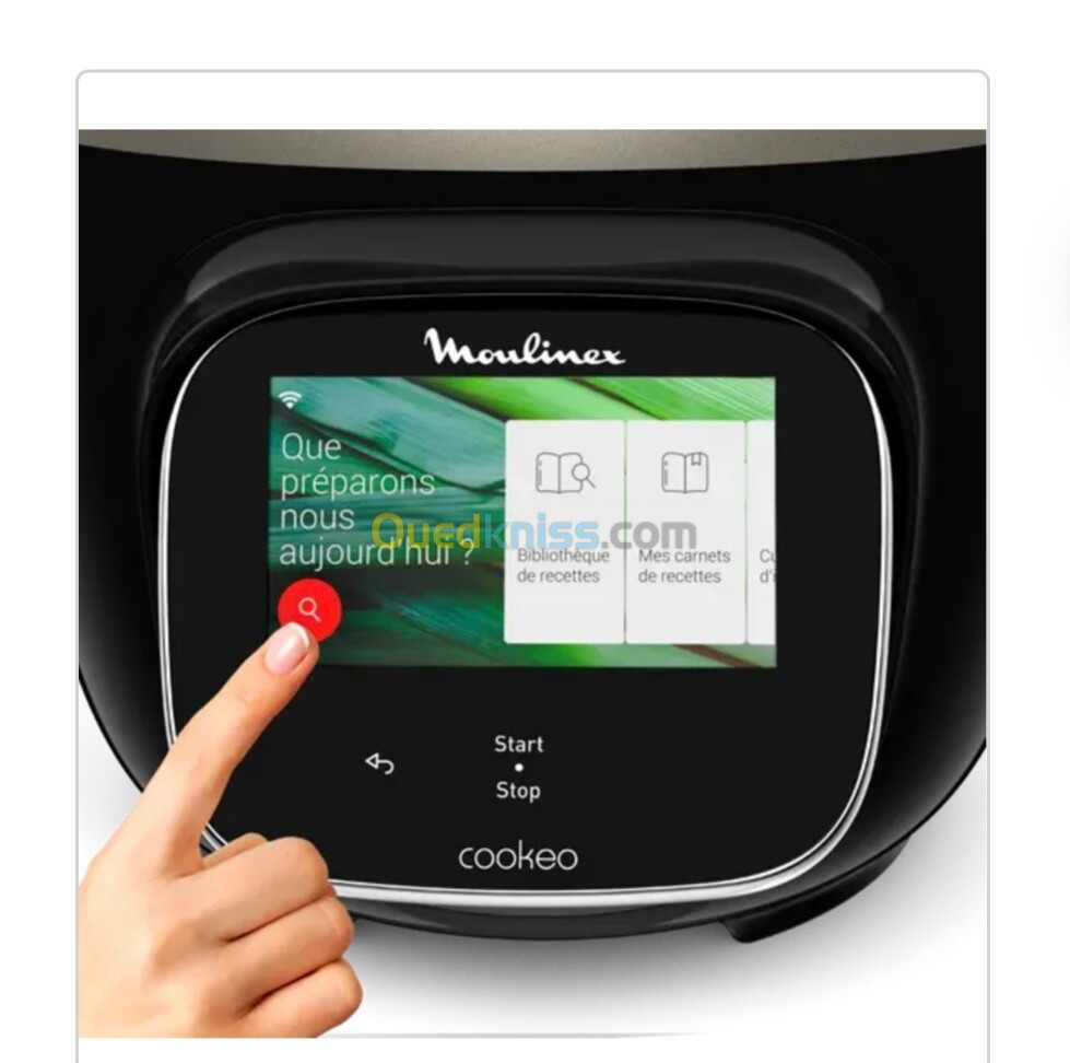   COOKEO Moulinex TOUCH WIFI MULTICUISEUR ELECTRIQUE 6L, 13 PROGRAMMES CE902800