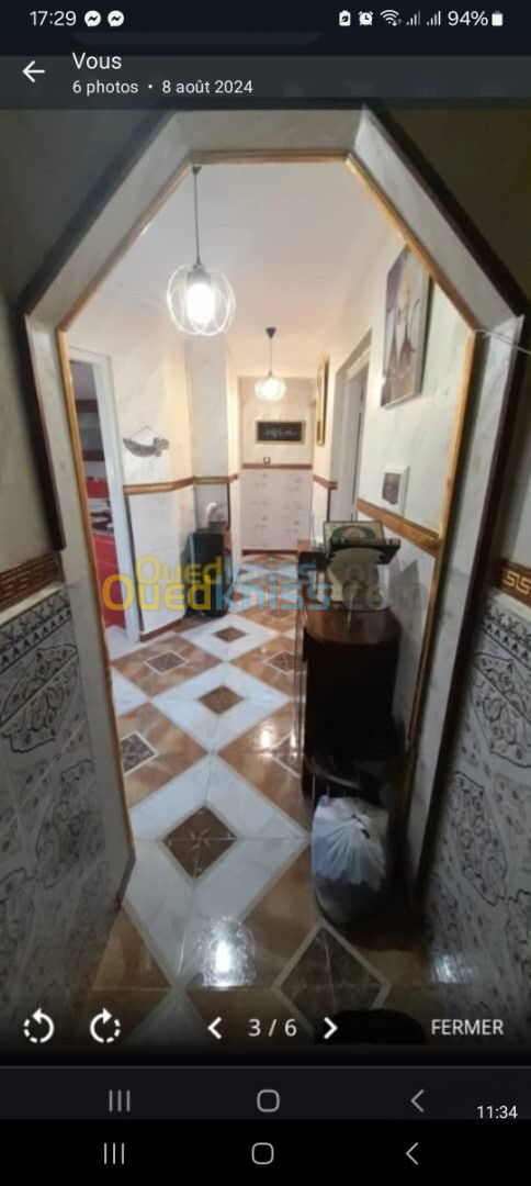 Vente Appartement F3 Alger Ain benian